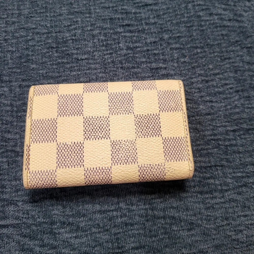LOUIS VUITTON Damier Azur Multicles 6 Key Holder